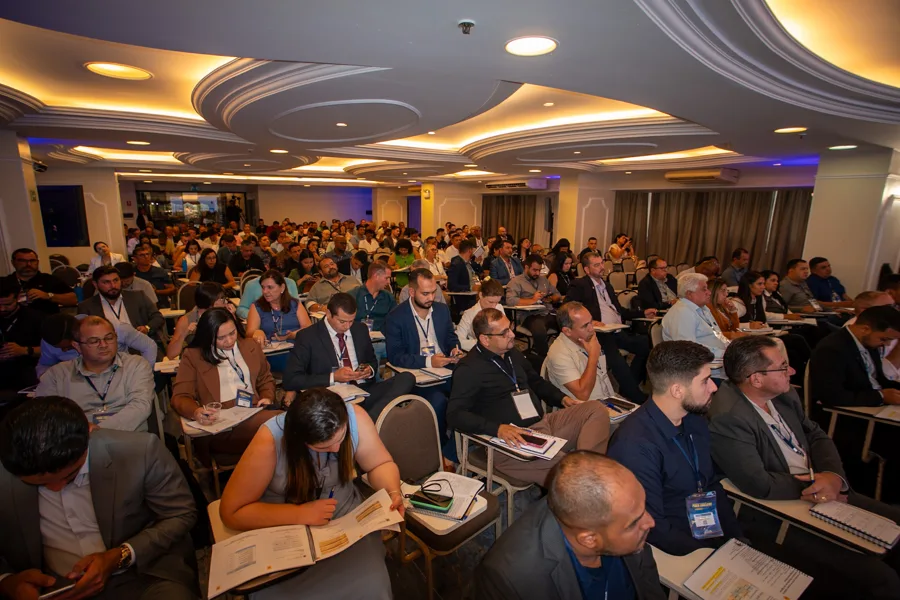 Auditório lotado no Encontro Nacional do Poder Legislativo